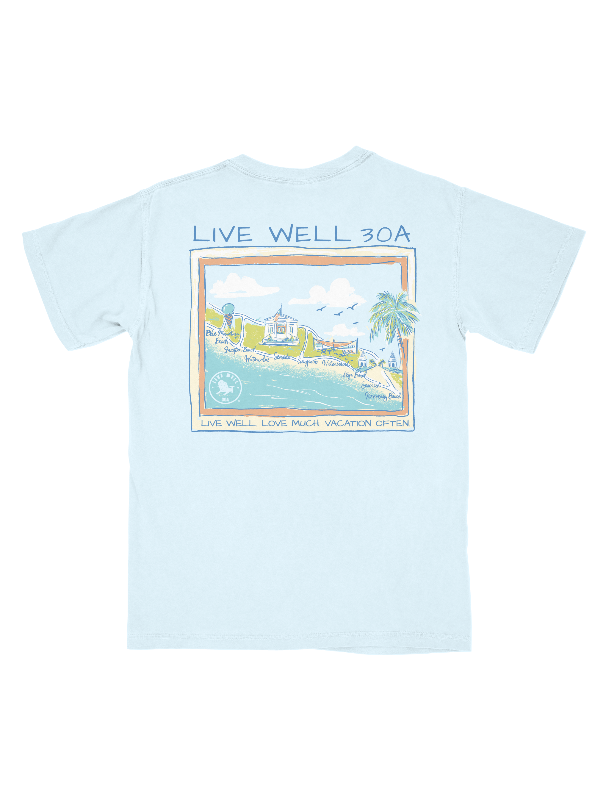 You Are Here Map Pocket T-Shirt 2.0