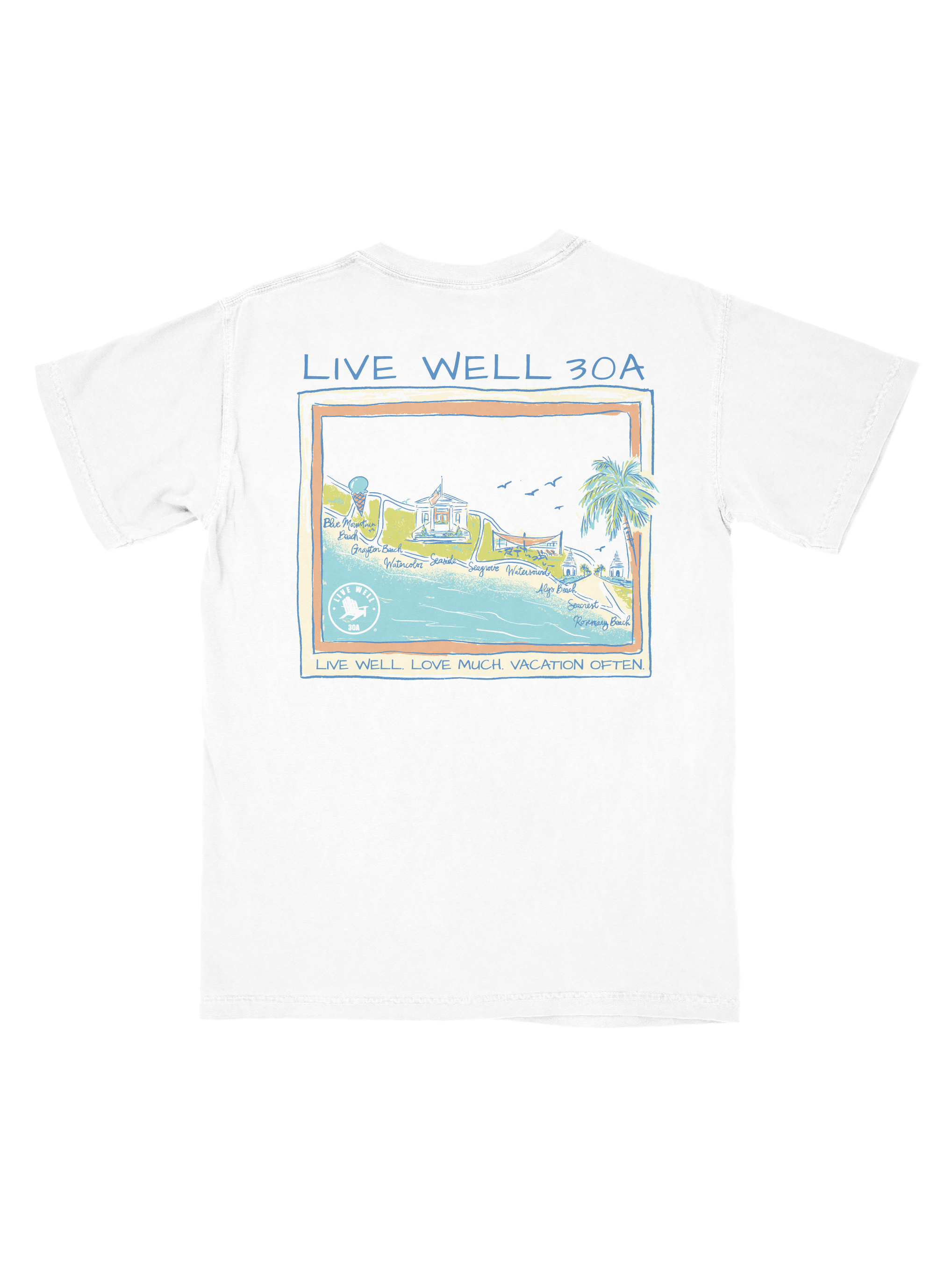 You Are Here Map Pocket T-Shirt 2.0