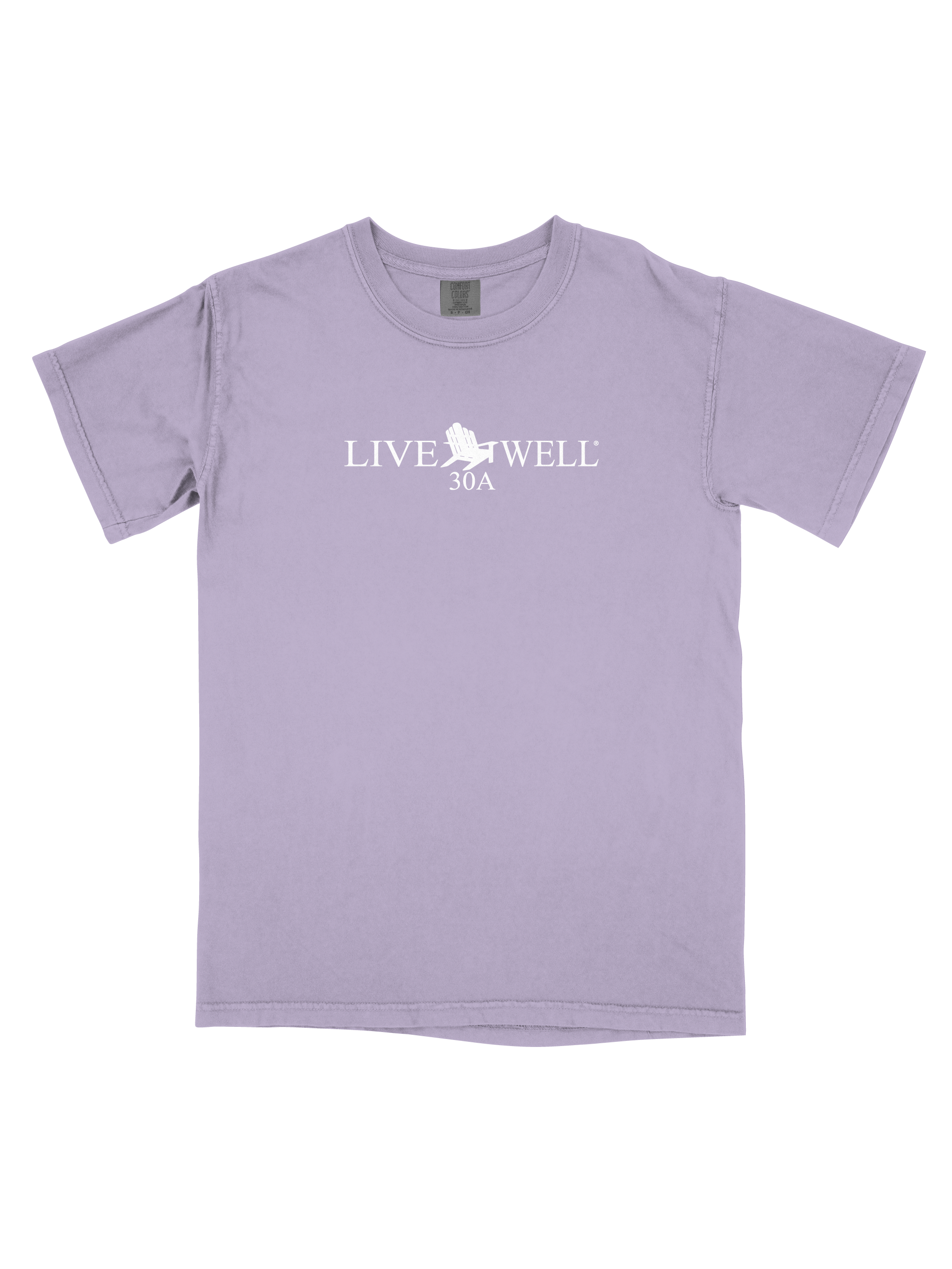 Live Well Classic Logo Comfort Colors T-Shirt