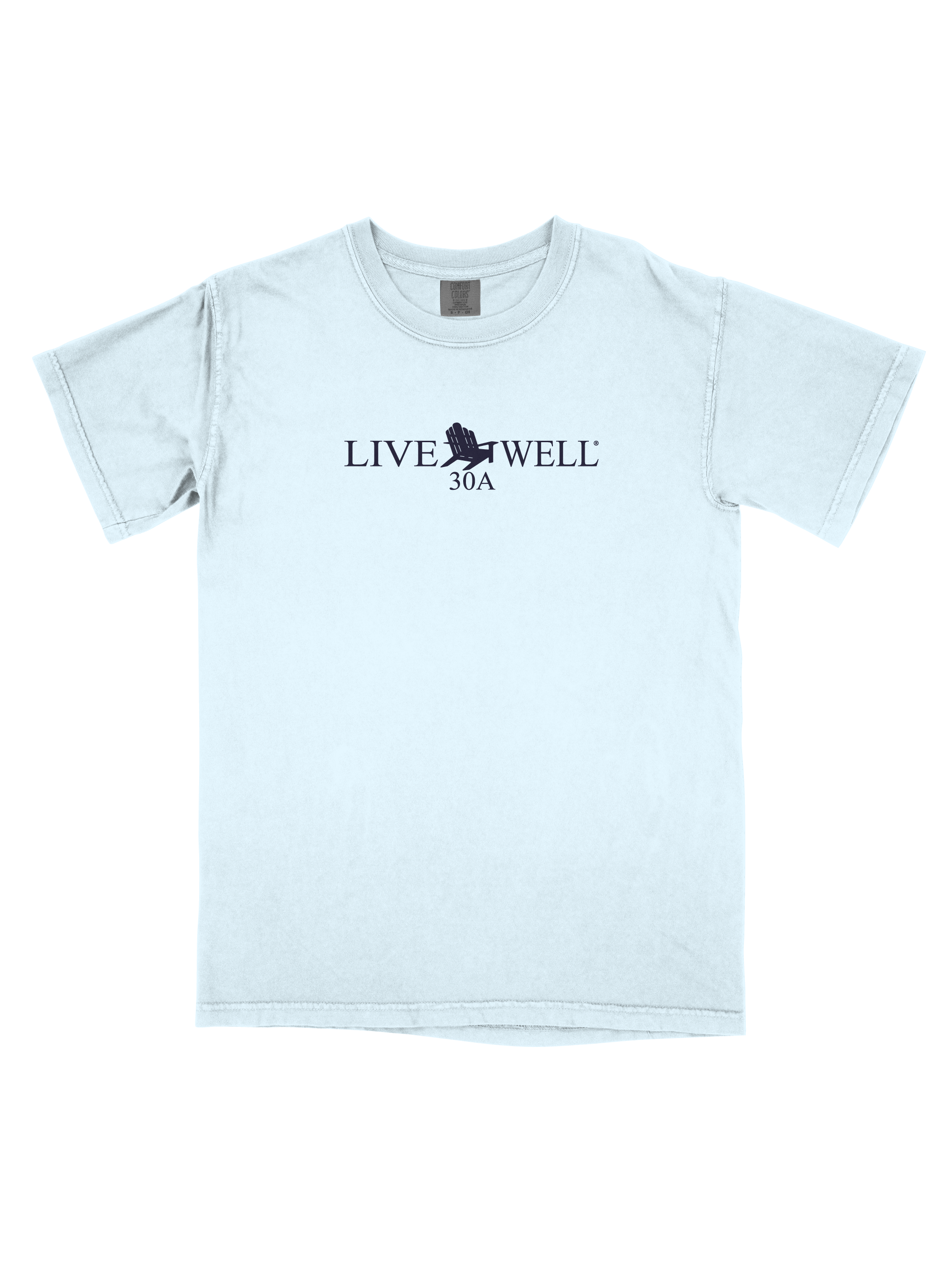 Live Well Classic Logo Comfort Colors T-Shirt