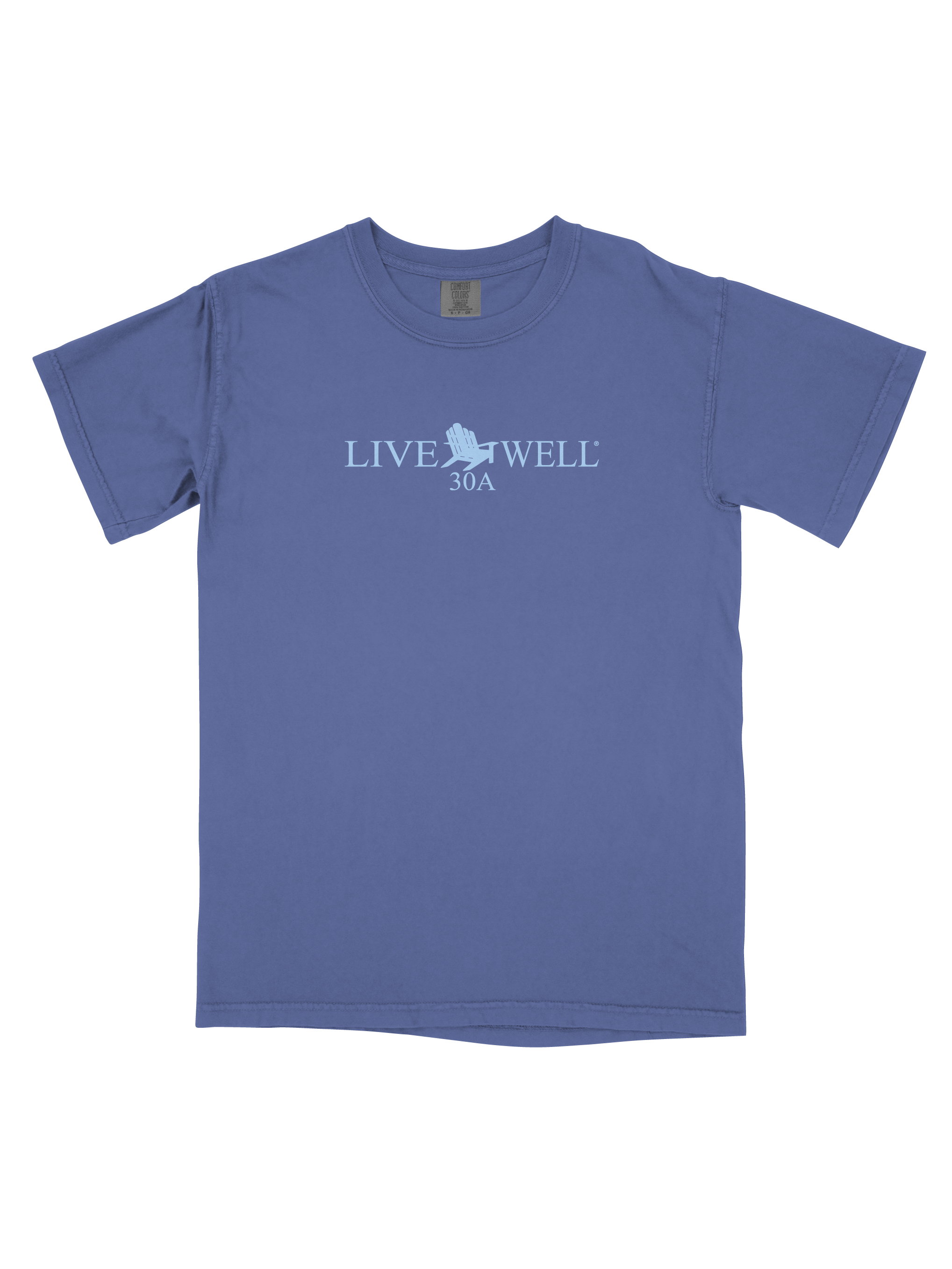 Live Well Classic Logo Comfort Colors T-Shirt