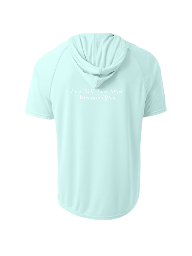 Live Well 30A Classic Logo Youth Performance Hoodie