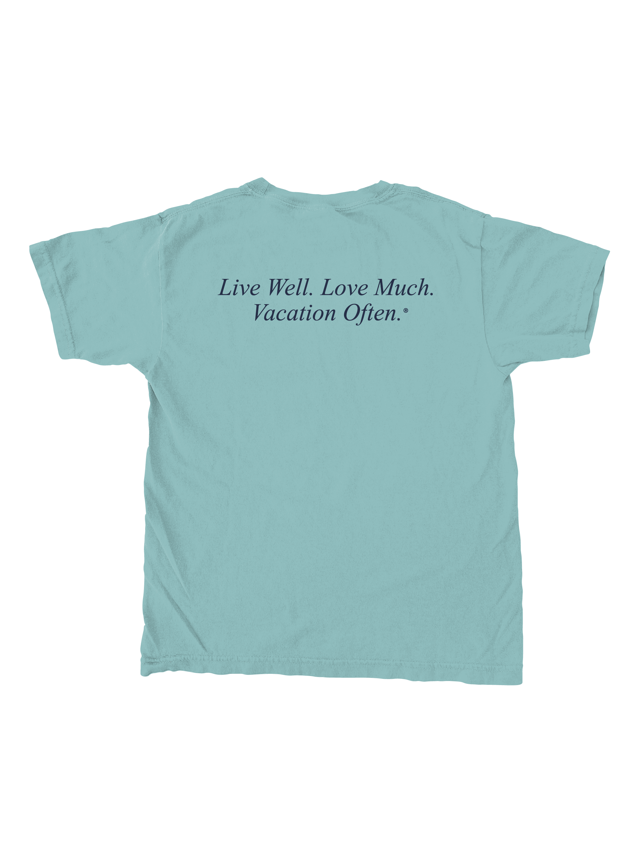 Live Well 30A Classic Logo Comfort Colors Youth T-Shirt