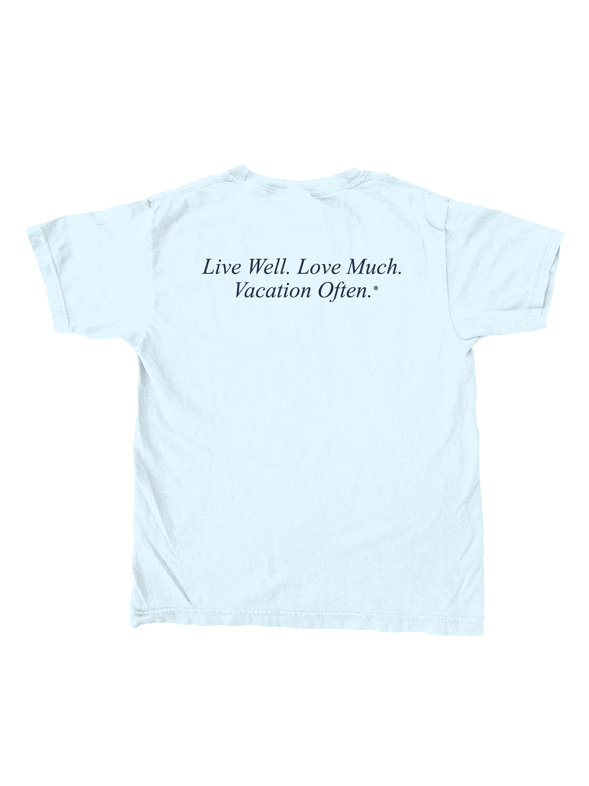 Live Well 30A Classic Logo Comfort Colors Youth T-Shirt