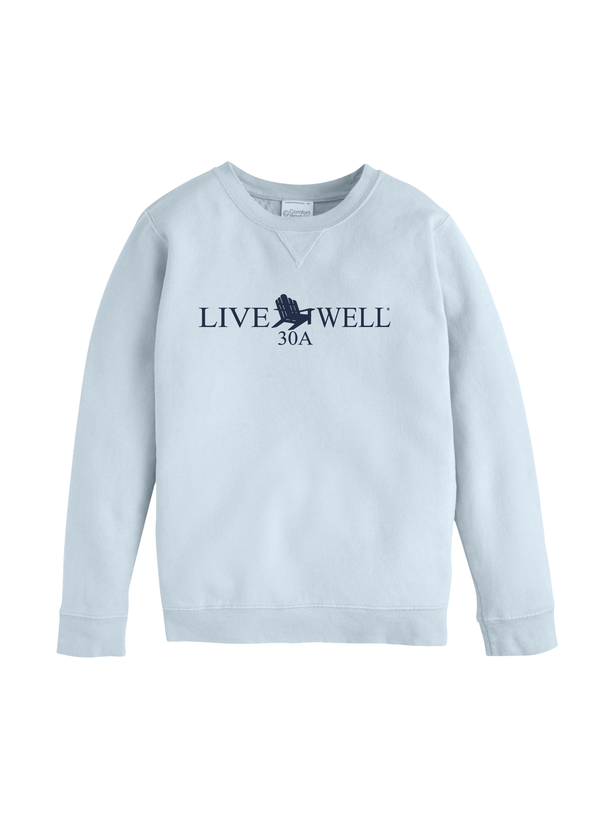 Live Well 30A Classic Logo Youth Sweatshirt