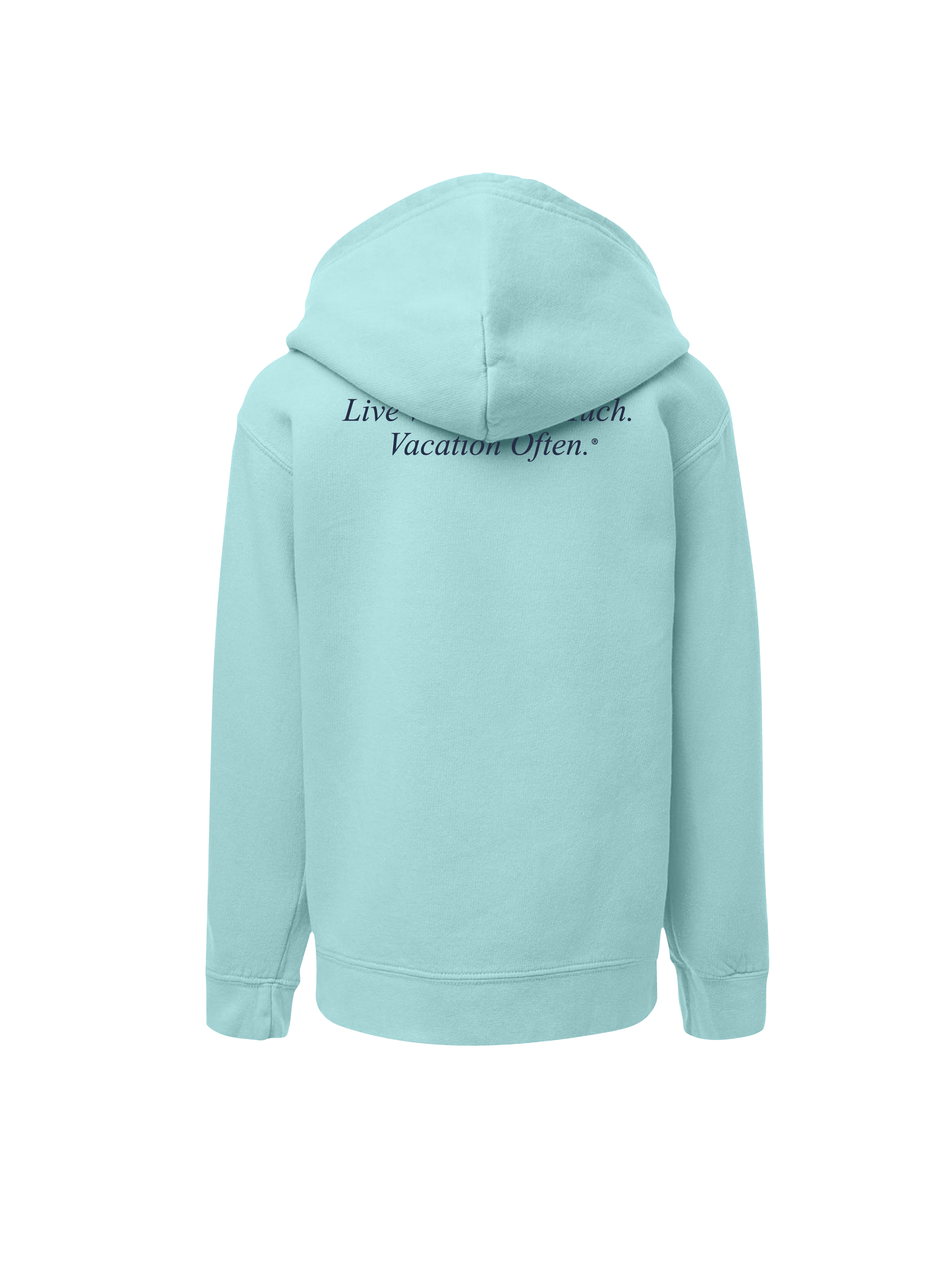Live Well 30A Classic Logo Youth Comfort Colors Hoodie