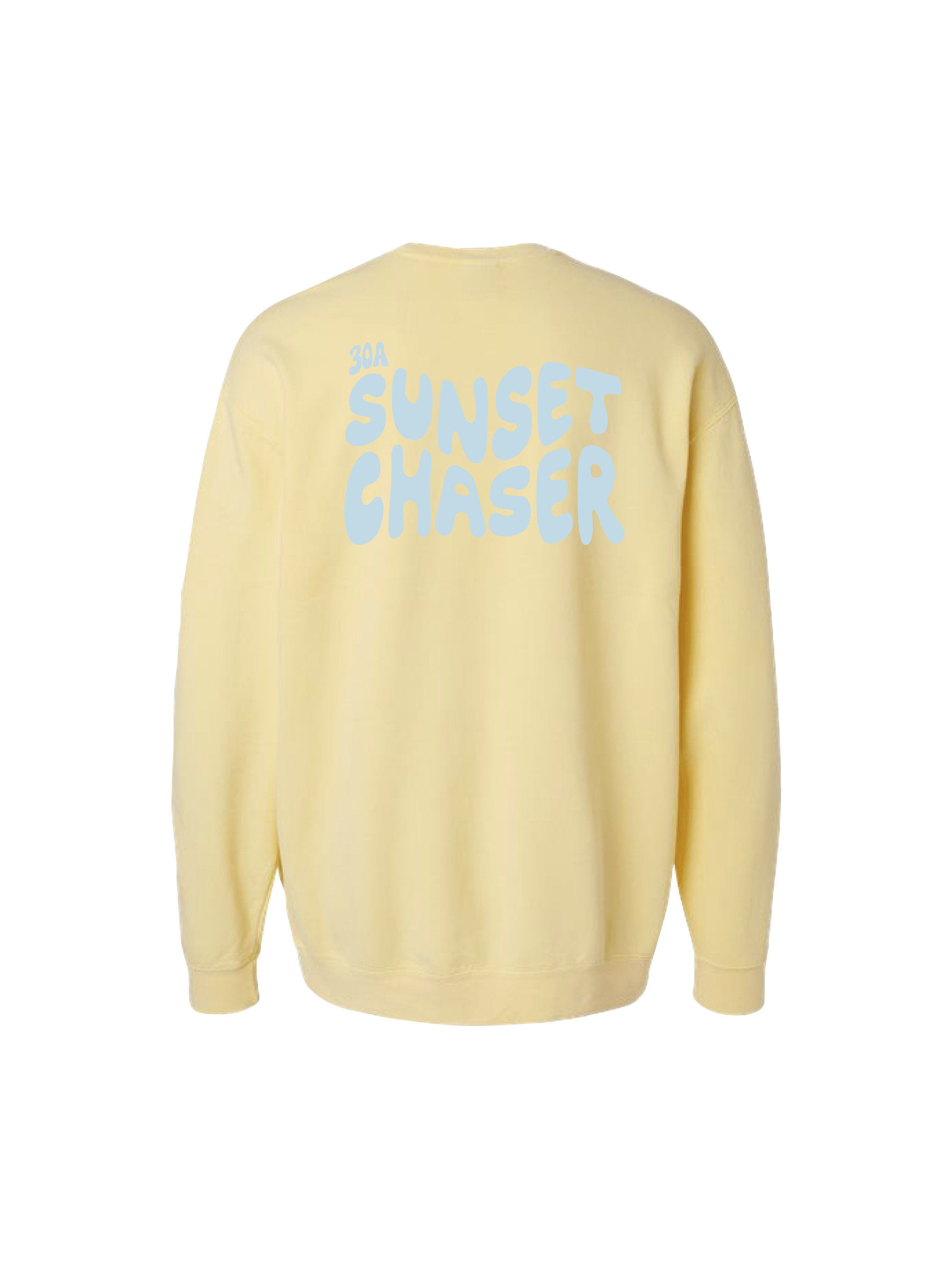 30A Sunset Chaser Comfort Colors Lightweight Sweatshirt