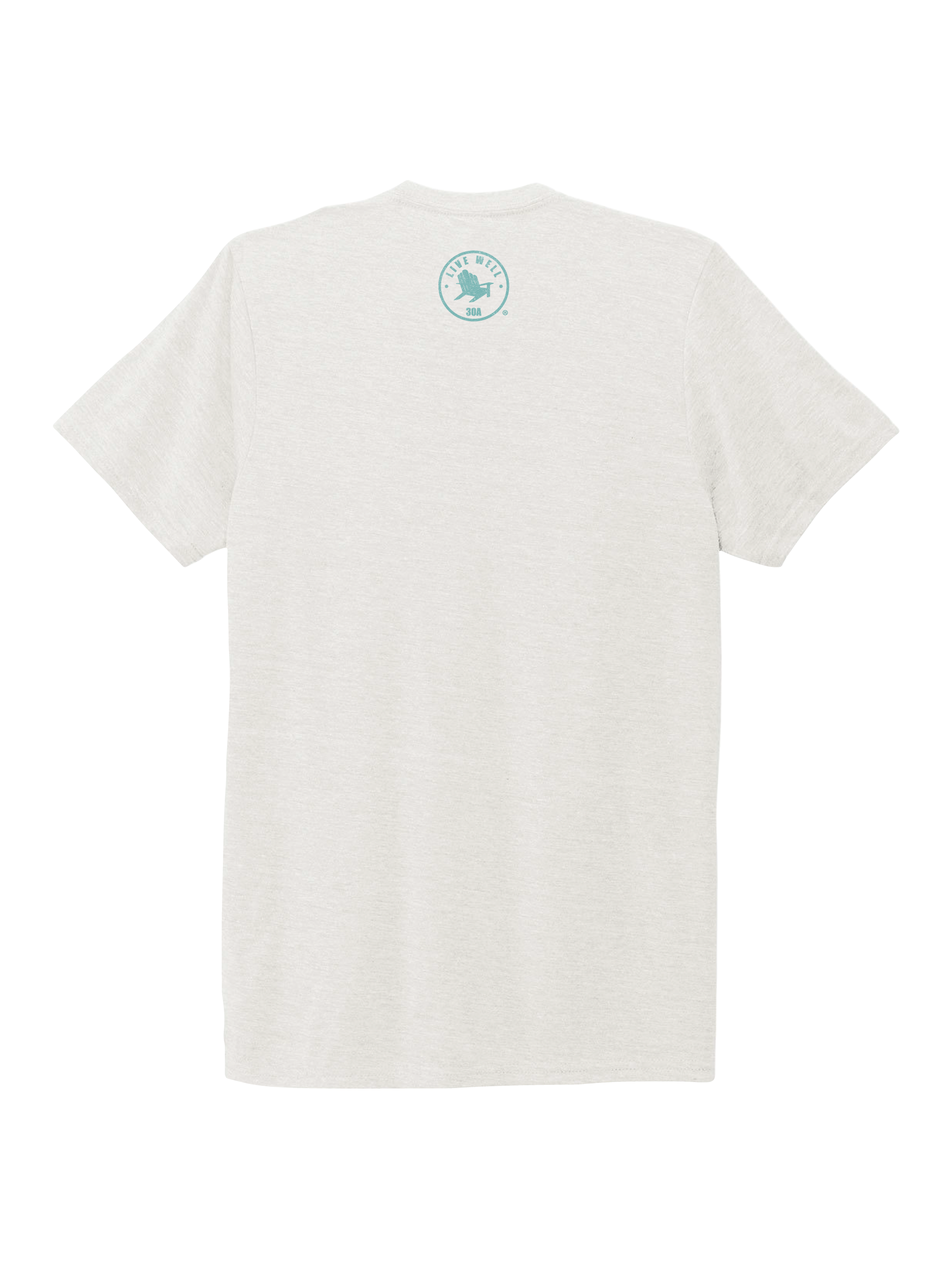 Live Well 30A Watersound Wave Tri-Blend T-Shirt