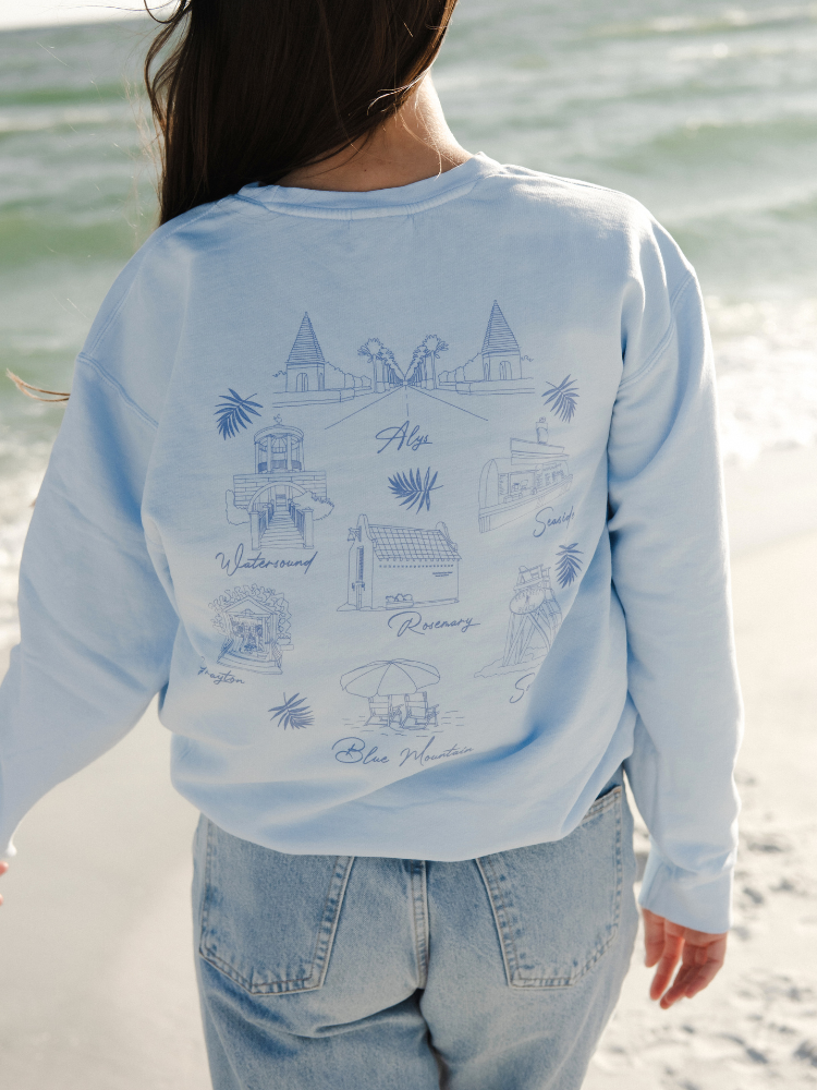 30A Take A Tour Lightweight Sweatshirt