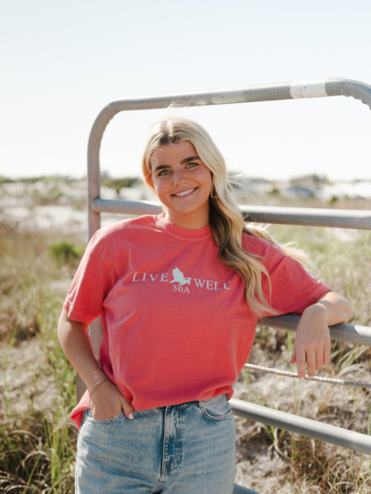 Live Well Classic Logo Comfort Colors T-Shirt