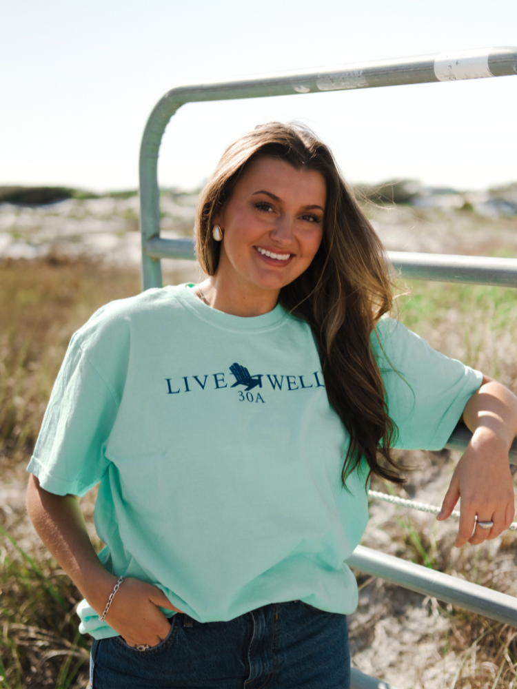 Live Well Classic Logo Comfort Colors T-Shirt
