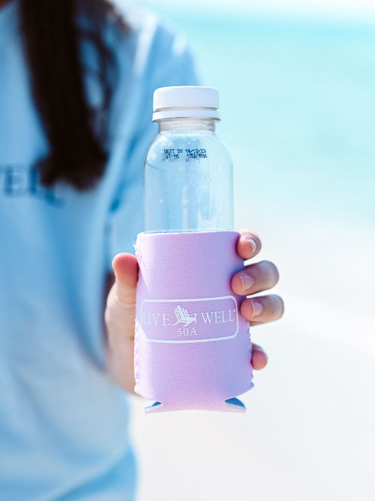 Live Well 30A Classic Logo Regular Can Cooler