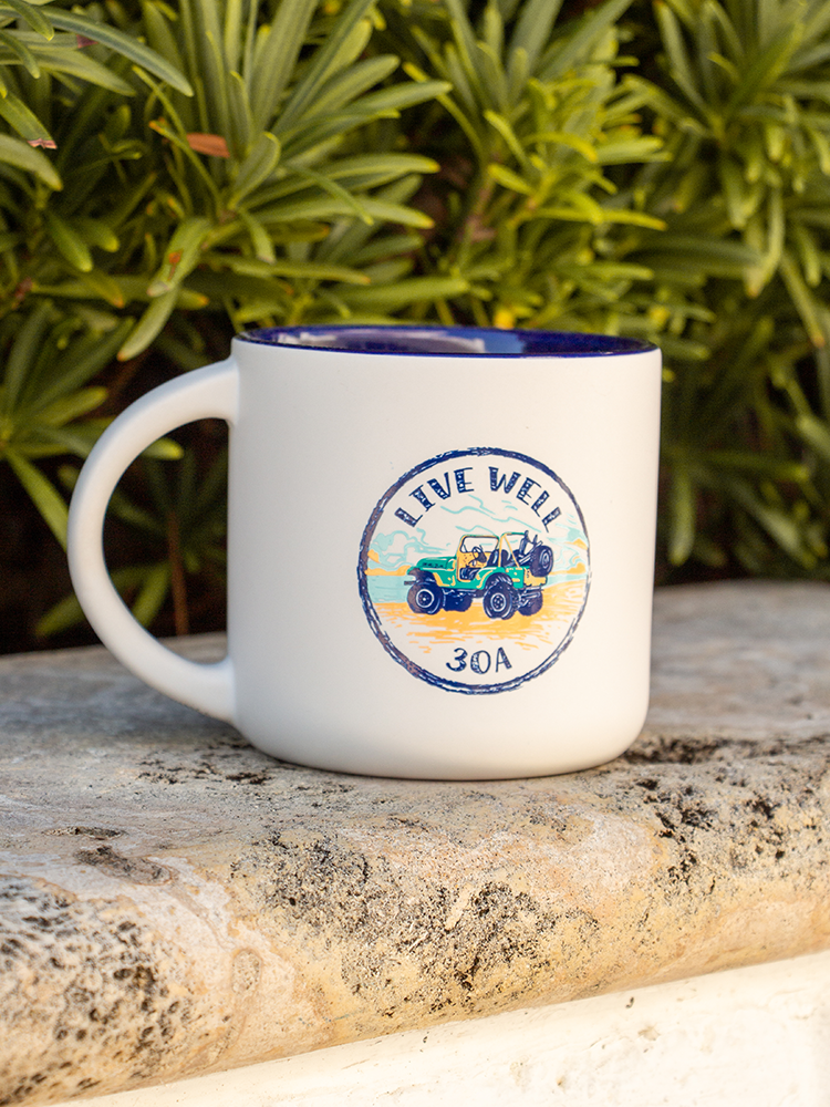 Live Well Jeep Coffee Mug