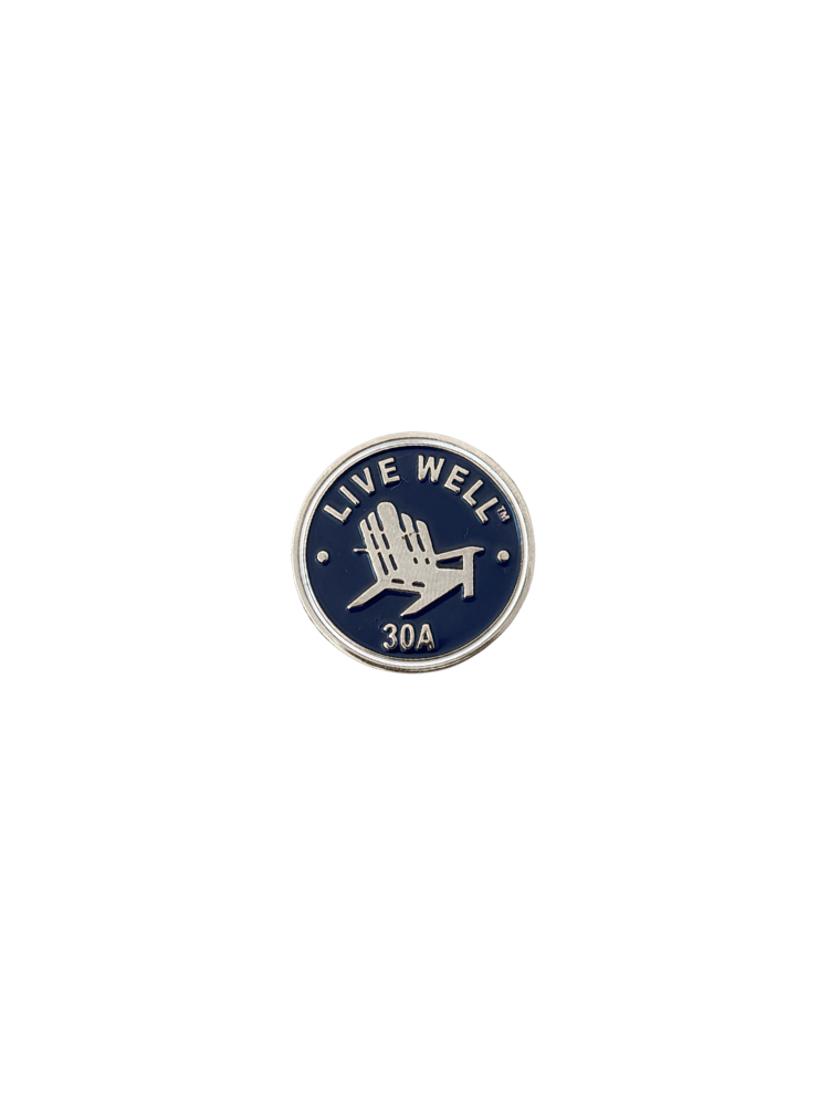 Live Well 30A Circle Logo Ball Marker