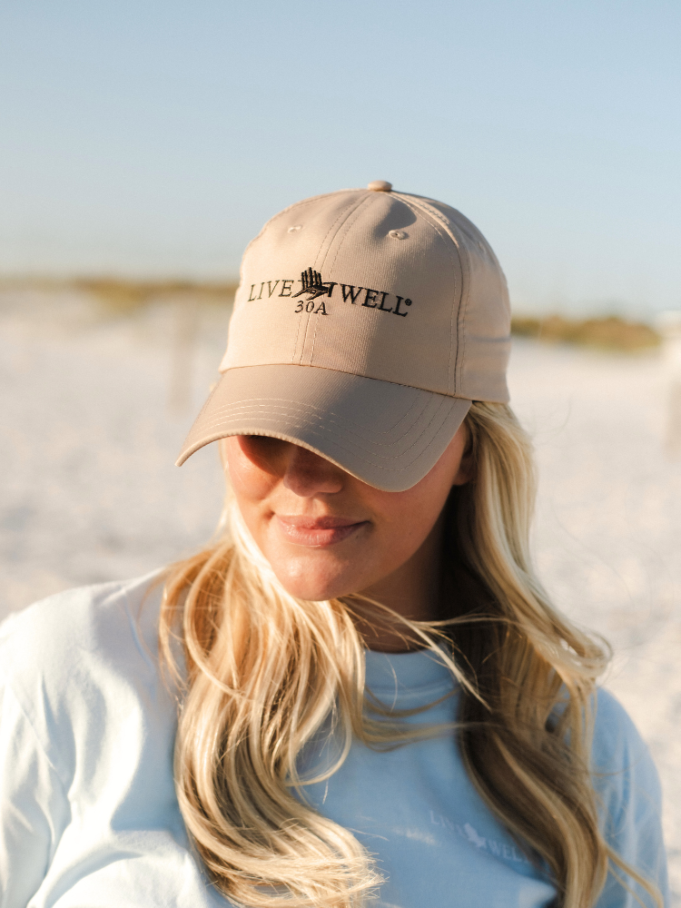 Live Well 30A Classic Logo Buckle Performance Hat