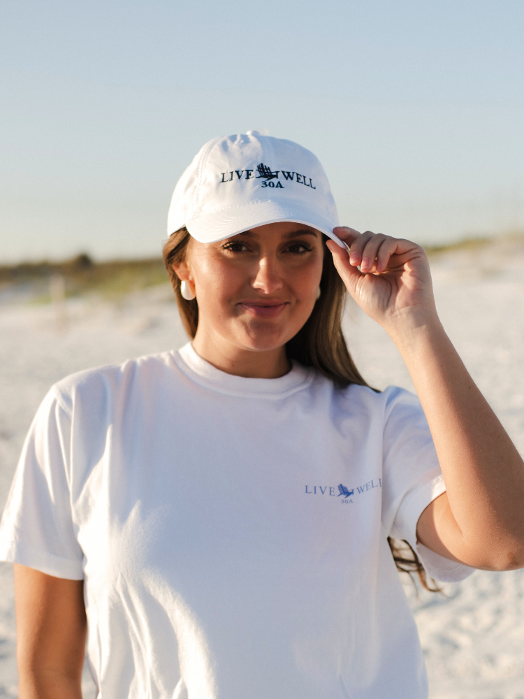 Live Well 30A Classic Logo Buckle Performance Hat