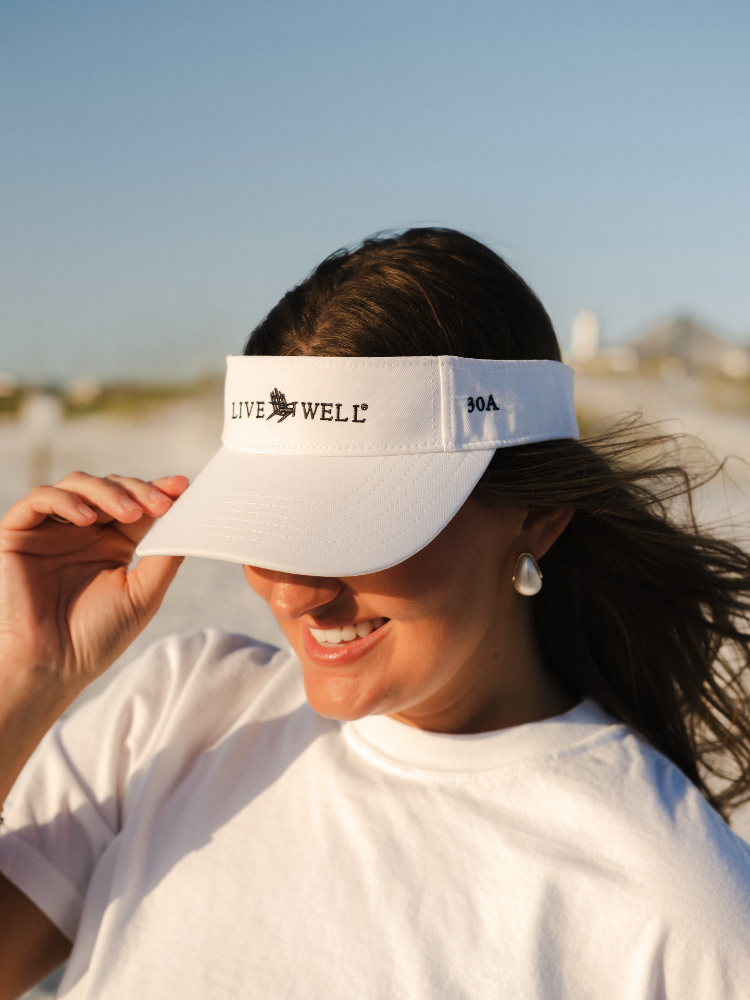 Live Well 30A Classic Logo Visor Hat
