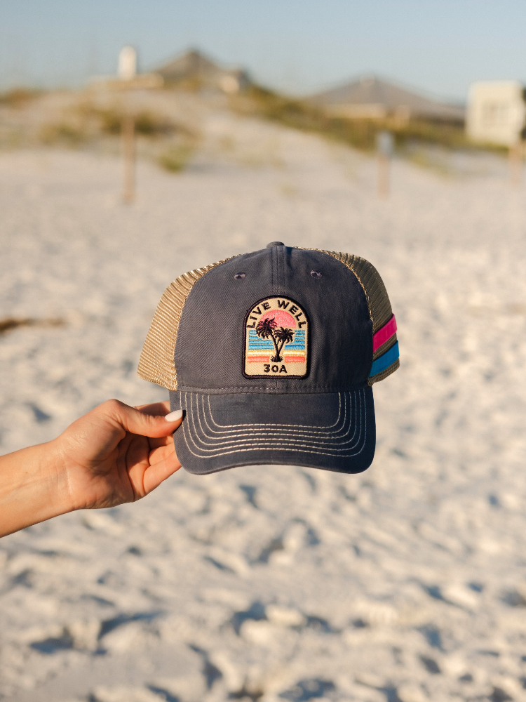 Live Well Palm Patch Hat
