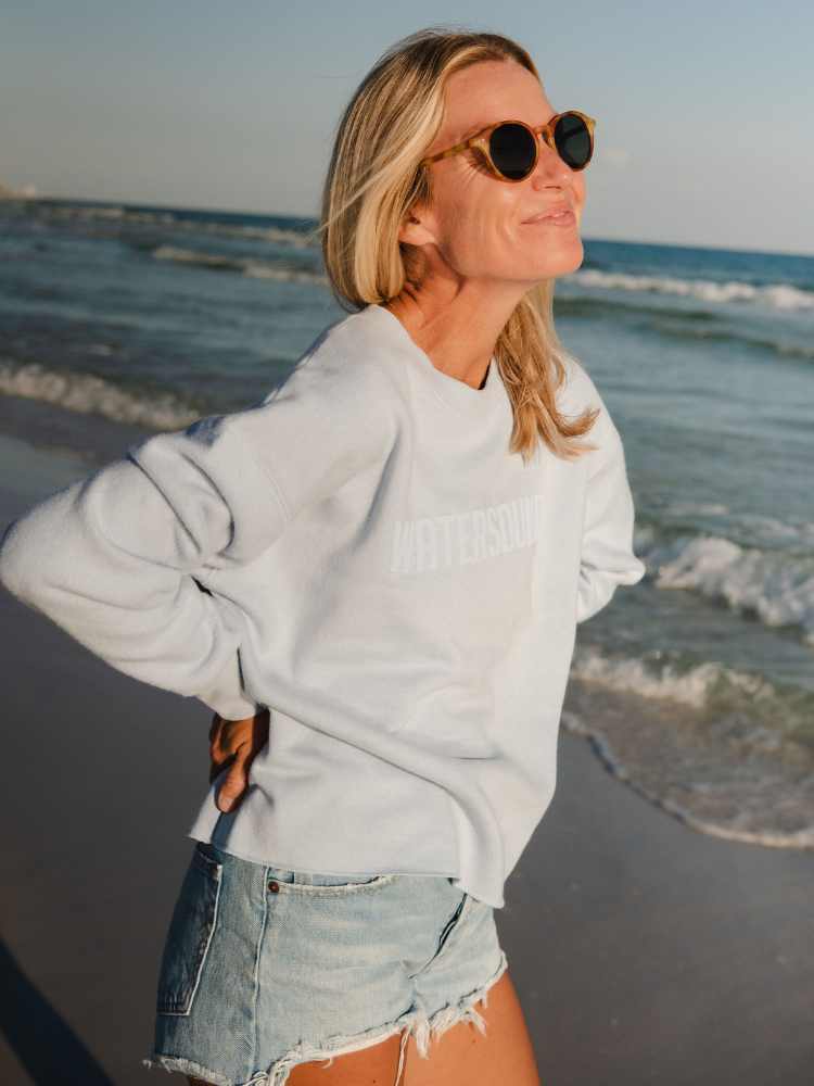Watersound Reverse Fleece Midi Sweatshirt