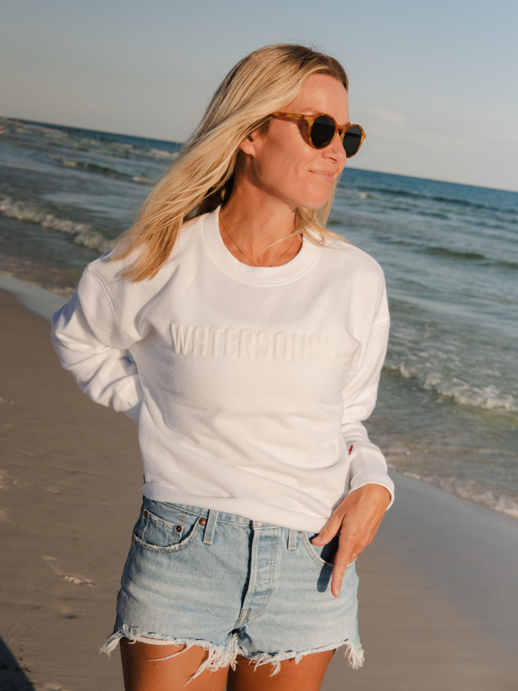 Watersound Reverse Fleece Midi Sweatshirt